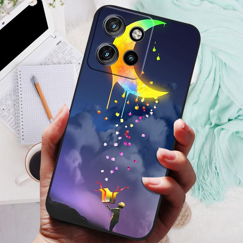 Für Motorola Edge 50 Neo 5G Hülle Löwe Wolf Silikon Weiche Rückabdeckung Für Motorola Moto S50 edge50 Handyhülle Schutzhülle