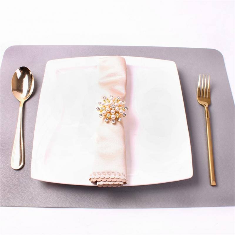 Metal Christmas Tree Napkin Buckle Bow Flower Wreath Mouth Ring Napkin Ring Wedding Hotel Table Supplies Circle Decoration Gifts