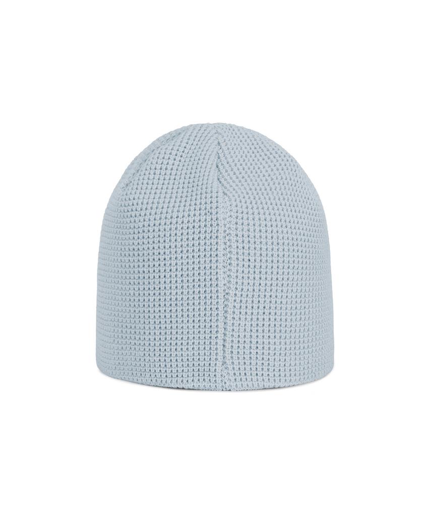 Bajal Leaf Vz Logo Waffle Beanie Sky Blue