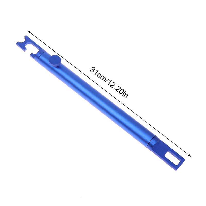 מוט תמיכה להברקת רכב מוט תמיכה אלומיניום נשלף מוט קיבוע לדלת רכב מוט תמיכה מתארך מתכוונן לאוטו