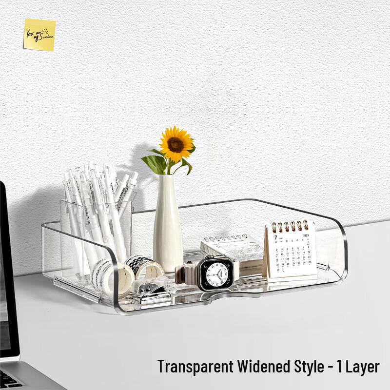 Transparent Acrylic Desktop File Organizer
