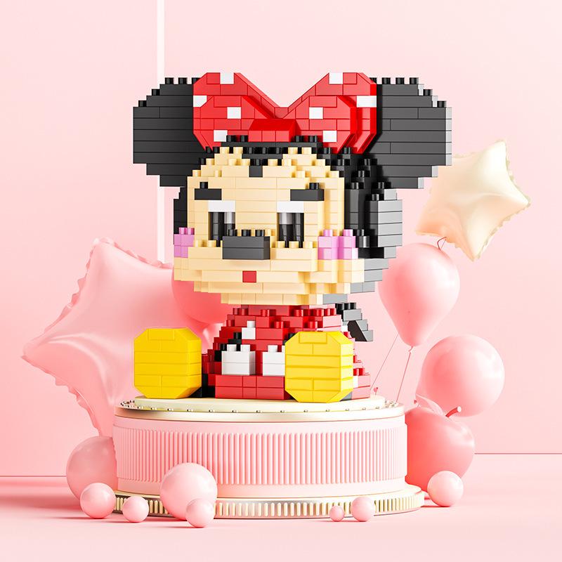 LEGO-Compatible Mini Building Blocks: Cartoon Figurines & Educational Toys