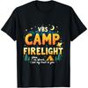 Retro VBS Camp Firelight Christian Adventure Theme Design T-Shirt(1)
