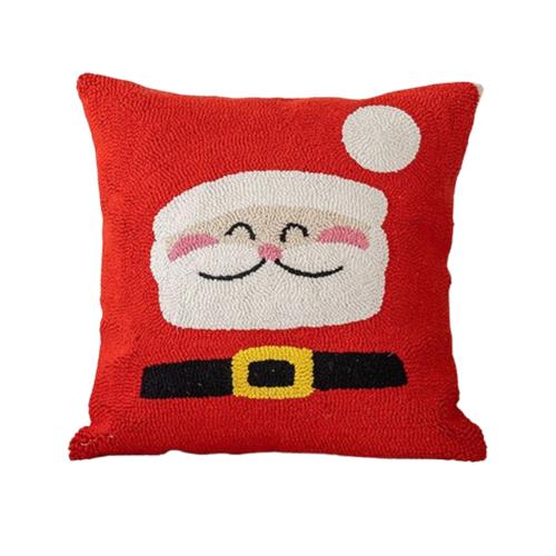 1PC LOZUJOJU Christmas Style Pillowcase Exquisite and Soft Embroidered Cushion Cover for Sofa Living Room Bedroom Home Decor Party Decorations