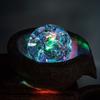 Pebble Wall Tabletop Water Feature with Crystal Ball (19x19x28cm)