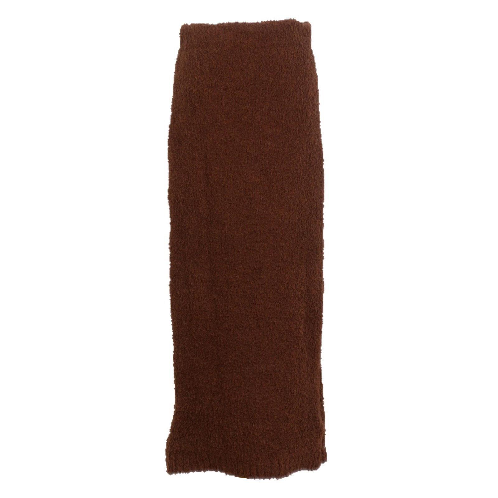 

SP2025 Модный пуловер с высоким воротом и юбка - Женский свободный трикотажный костюм-двойка во французском стиле для весны/осени S