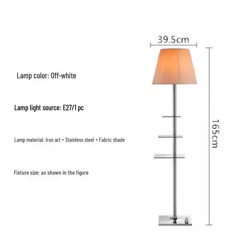 Oeny Floor Lamp with Storage Shelf