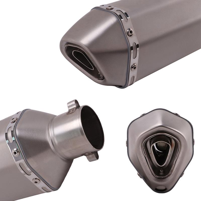 Slip On For Honda CBR125 CBR125R CB125R CBR 125 Motorcycle Exhaust System Front Link Pipe Muffler Escape Removable DB Killer