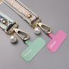 Retro Patterned Mobile Phone Strap Pearl Mobile Phone Lanyard  Mobile Phone Pendant