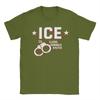 Mens TShirt ICE Illegal Criminals Evicted Novelty 100 Cotton Tee Shirt Short Sleeve  T Shirts Round Neck Clothes Graphic