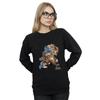 Disney Womens/Ladies Beauty And The Beast Beast Sketch Sweatshirt