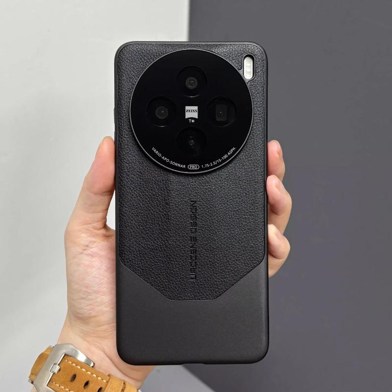 PU Kožené pouzdro na telefon pro VIVO X200 Ultra Matné Prošívání Pokovení Tvrdý Nárazuvzdorný Kryt pro VIVO X200s X100 Ultra X100 Pro mini Nárazník