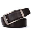 Belt men's double-sided top layer cowhide pin buckle belt versatile trendy trousers belt leather high-end gift