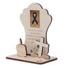 Pet Memorial Plaque Meaningful Express Sympathy Pet Memorial Wood Desk Decor for Cats Dogs