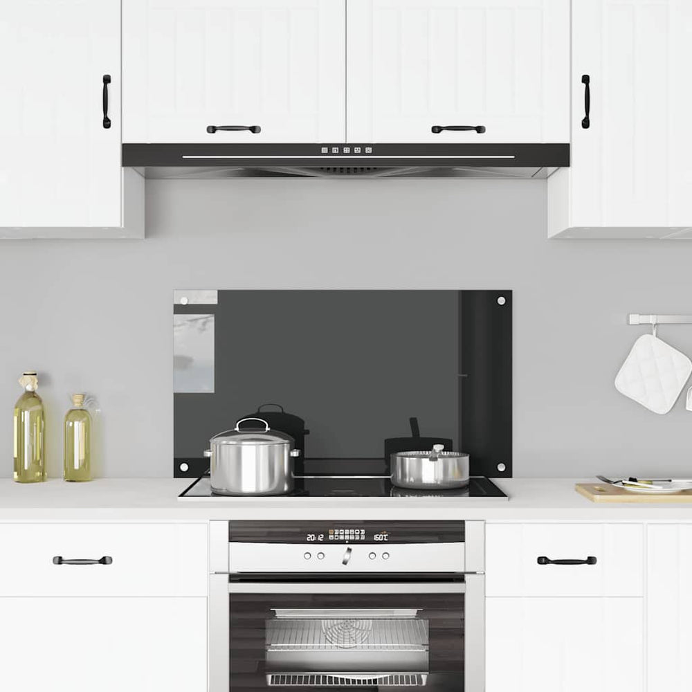 Kitchen Backsplash 90x50 Cm Tempered Glass