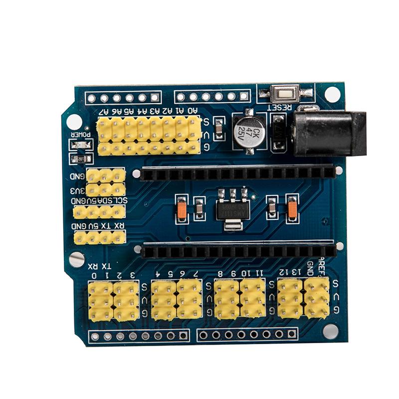 NANO UNO Yellow Pin Header Multi-Purpose Expansion Board Compatible with Arduino by SUNLEPHANT