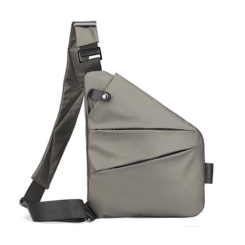 Borsa a tracolla pettorale antifurto per uomo e donna - Zaino da viaggio elegante e sicuro