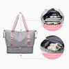 Waterdichte Sportschool Tote Duffel Bag met Natte Zak Schoenenvak Weekender Overnight Tote voor Reizen Fitness Zwemmen