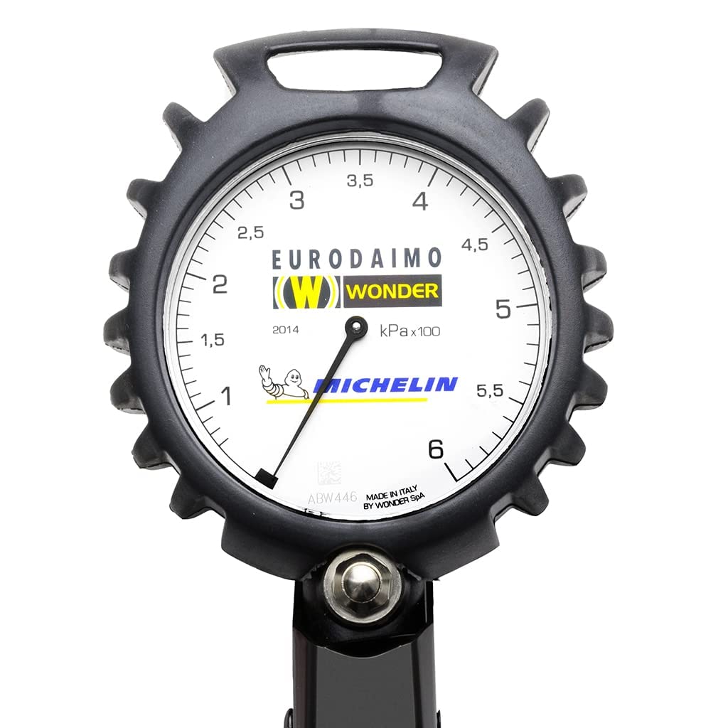 Michelin Eurodymo Air Gauge, 70-600 kPa, WD-2014ML, Straight, 2015-2014