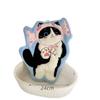 Hanging Style, Thickened, Pet Cat Pattern, Super Absorbent, Cute Cartoon, Hand Towel, Coral Fleece, Kitchen and Bathroom