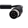 Rosebe DIN Connector Male To Male MIDI Cable Compatible with DIN Speaker MIDI Extension Cable 8-Pin 8-Pin (3m) 8-PIN Cables,