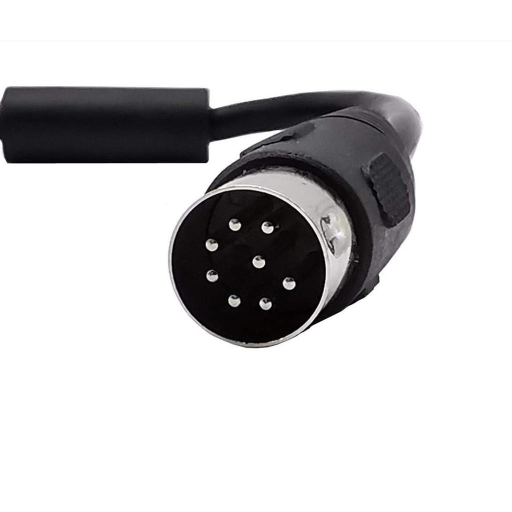 Rosebe DIN Connector Male To Male MIDI Cable Compatible with DIN Speaker MIDI Extension Cable 8-Pin 8-Pin (3m) 8-PIN Cables,