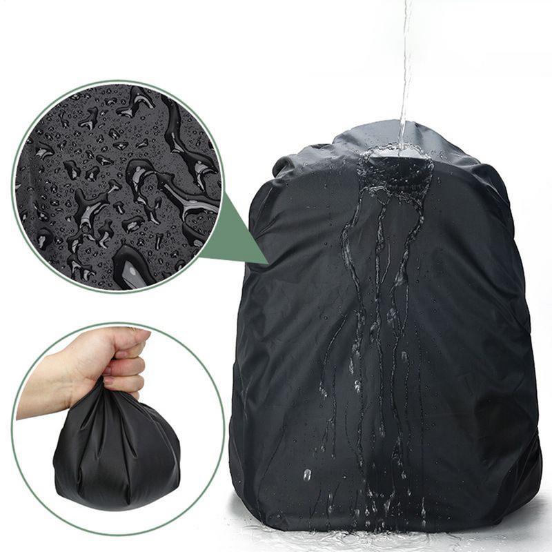 Outdoor Backpack Pack Covers Waterproof Cover For Bag Anti-Slip Buckle Strap Compact Lightweight Protector For Hiking Camping