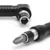 24TE 10 In 1 Socket Screwdriver L-shaped Angle for Head Twin Wrench Driver Torx Flat