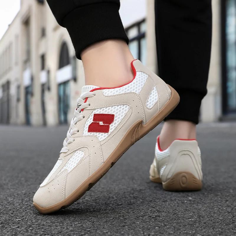 Fashion Outdoor Men's Casual Shoes Breathable Man Loafers Comfortable Non-slip Driving Shoes Athletic Jogging Tennis Sport Shoes