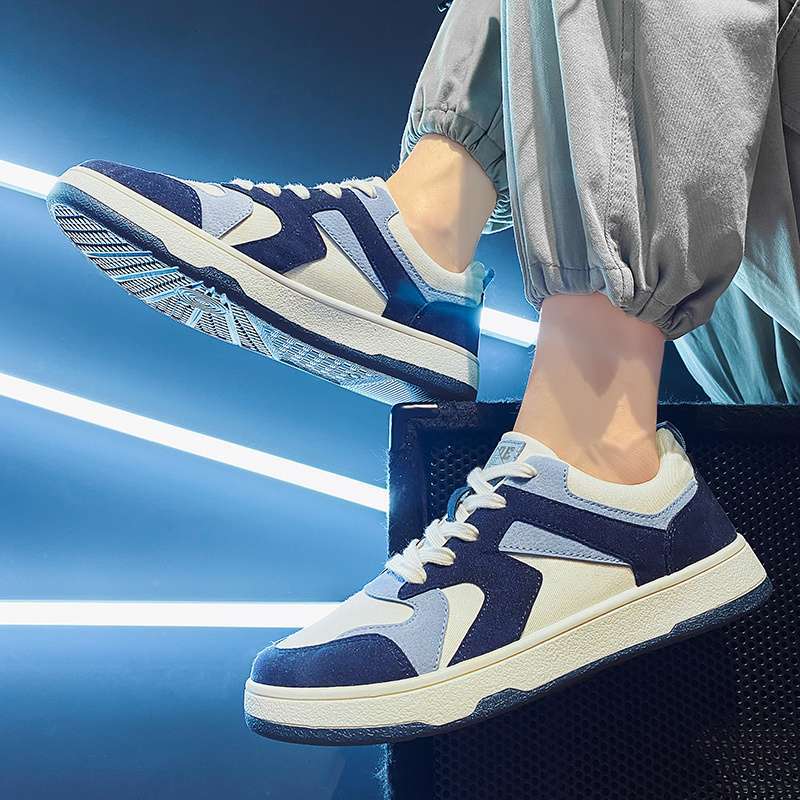 Shoes Men's summer breathable trend board shoes versatile student niche campus style canvas shoes men's sports and leisure shoes