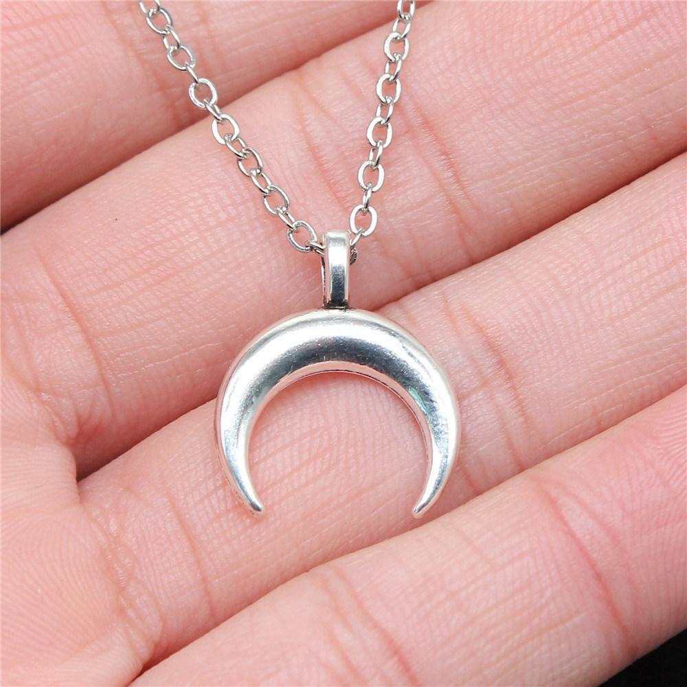 Necklace Chokers 40cm Short Chain The Sun Moon Kids' Jewelry Materials QN071