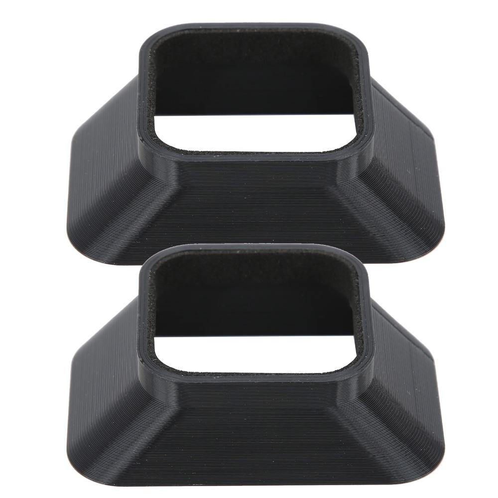 2 Pcs Hard Plastic Sunshade Lens Hood Lightweight Lens Hood Outdoor Photography