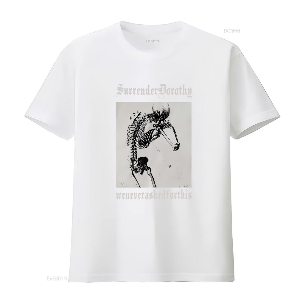 eamSESH Bones Surrenderdorothy t shirt vintage Washed Unisex fashion graphic homme Casual designer clothes Breathable
