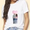 Mothers Day Theme Cute Cartoon Trend ShortSleeved Womens TShirt Polyester Fabric Simple AGeneration Style