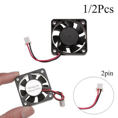 Mini New 7 Blade 40mm X 10mm with 2-pin DC Brushless Fan 4010 12V Mini Computer Fans Cooling Cooler