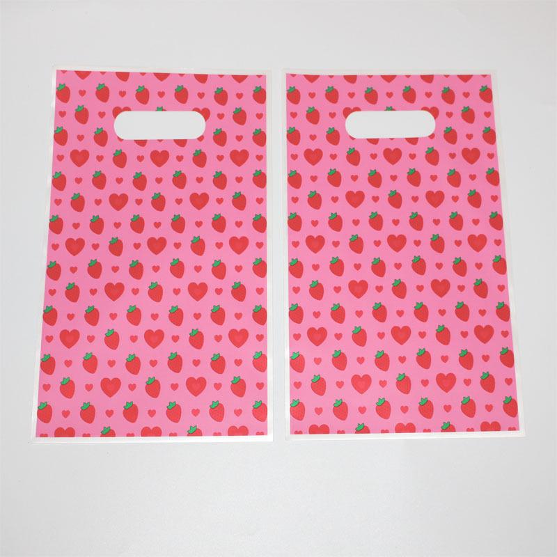 Wildflower Tote Bag: Biscuit & Candy Birthday Party Favor Bag with Pearlescent Film Decoration