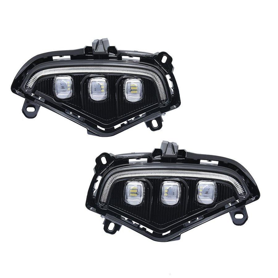 2 Pezzi Lampade Luci Diurne Fendinebbia Per Toyota RAV4 2019 2020 2021 2022