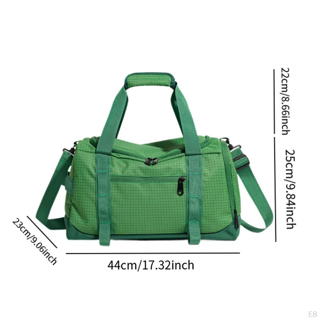 Gym Bag Dry and Wet Separation with Shoe Compartment Adjustable Strap Easy To Carry Luggage Sports