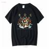 Blue Oyster Cult  For Fan Black All Size T Shirt Vintage Washed Streetwear Versatile Graphic Comfortable Breathable Stretched