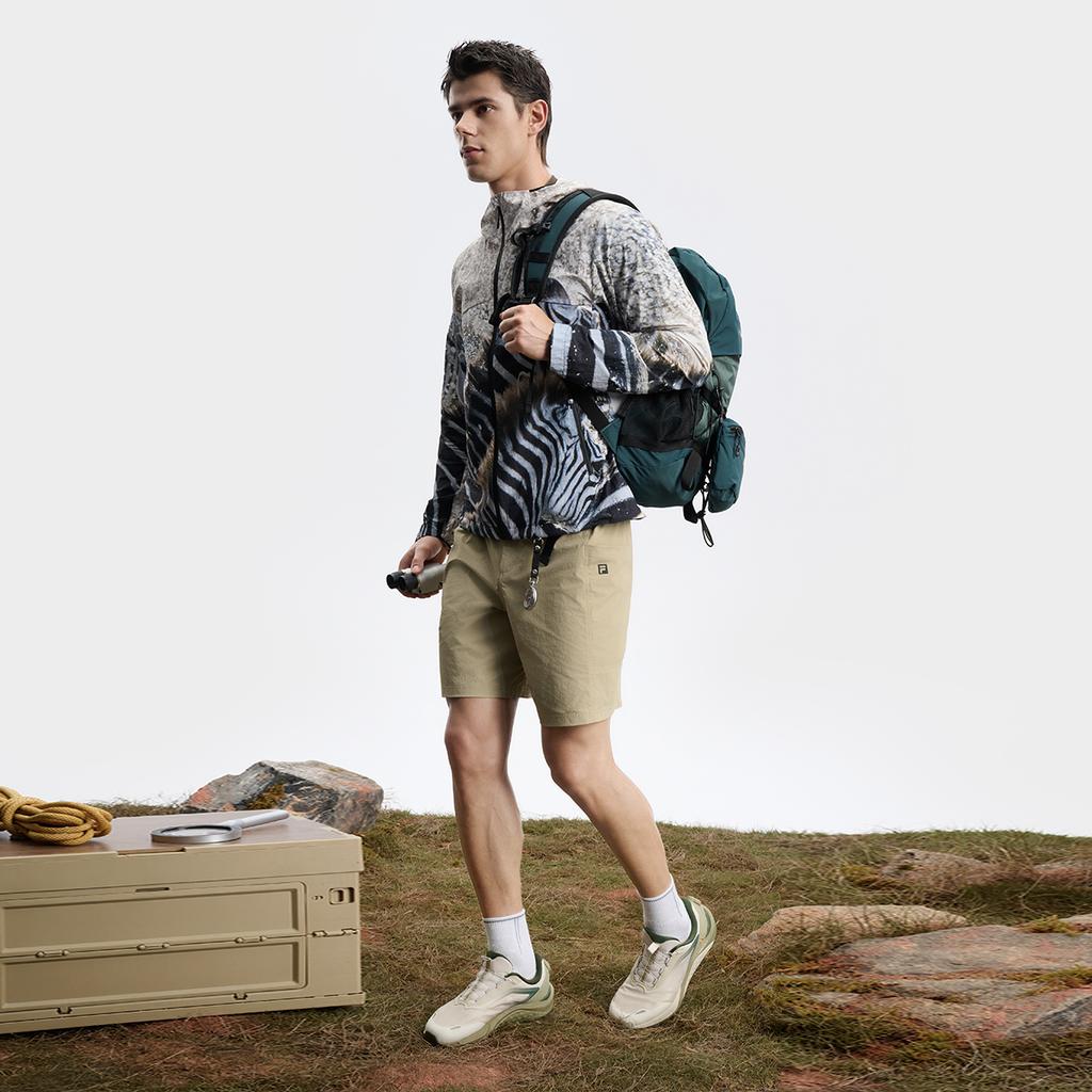 New FILA X BBC EARTH Jacket Men's All Over Print A11M437714FZA