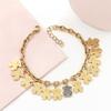 Source Factory  Price Thick Chain Cute Bear Pendant Stainless Steel Bracelet Fashion Women Jewelry Guangzhou Model