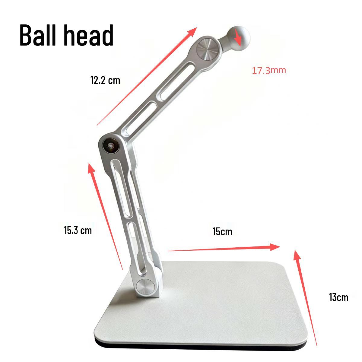 

17mm Magnetic Ball Head Desktop Tablet Stand for iPads