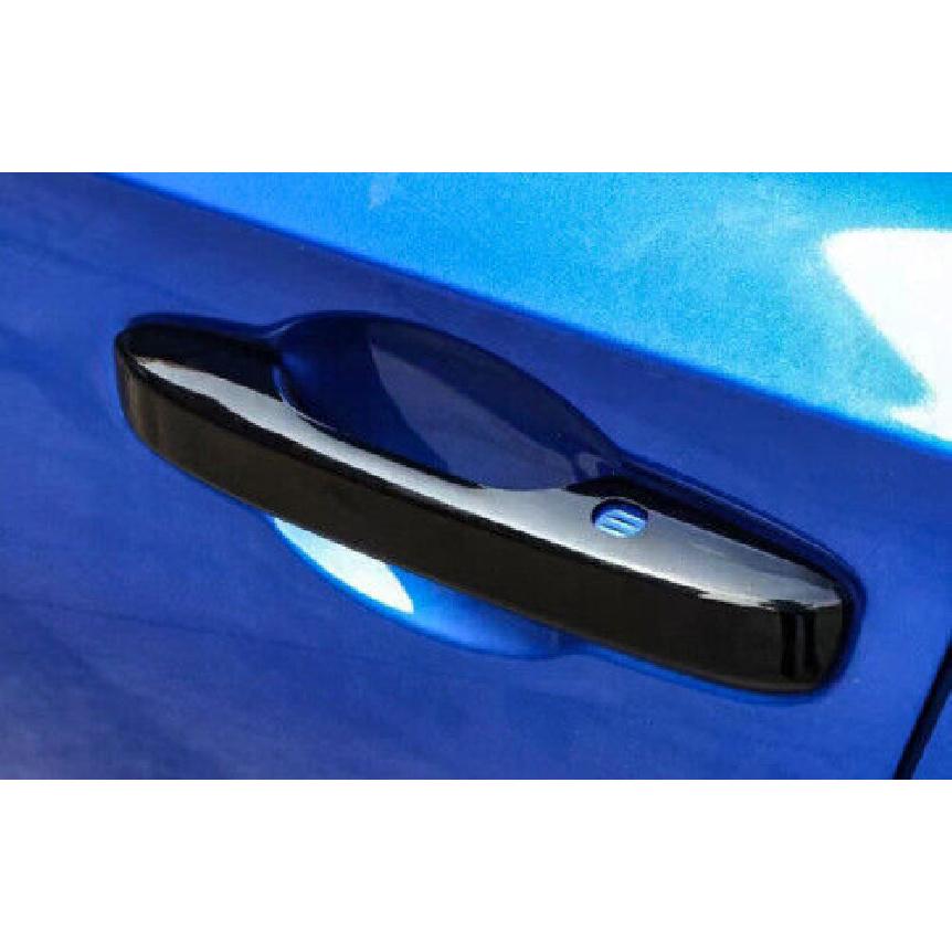4PCS Cover Trim Side Door Handle For Honda Civic 11th - Up Glossy Black