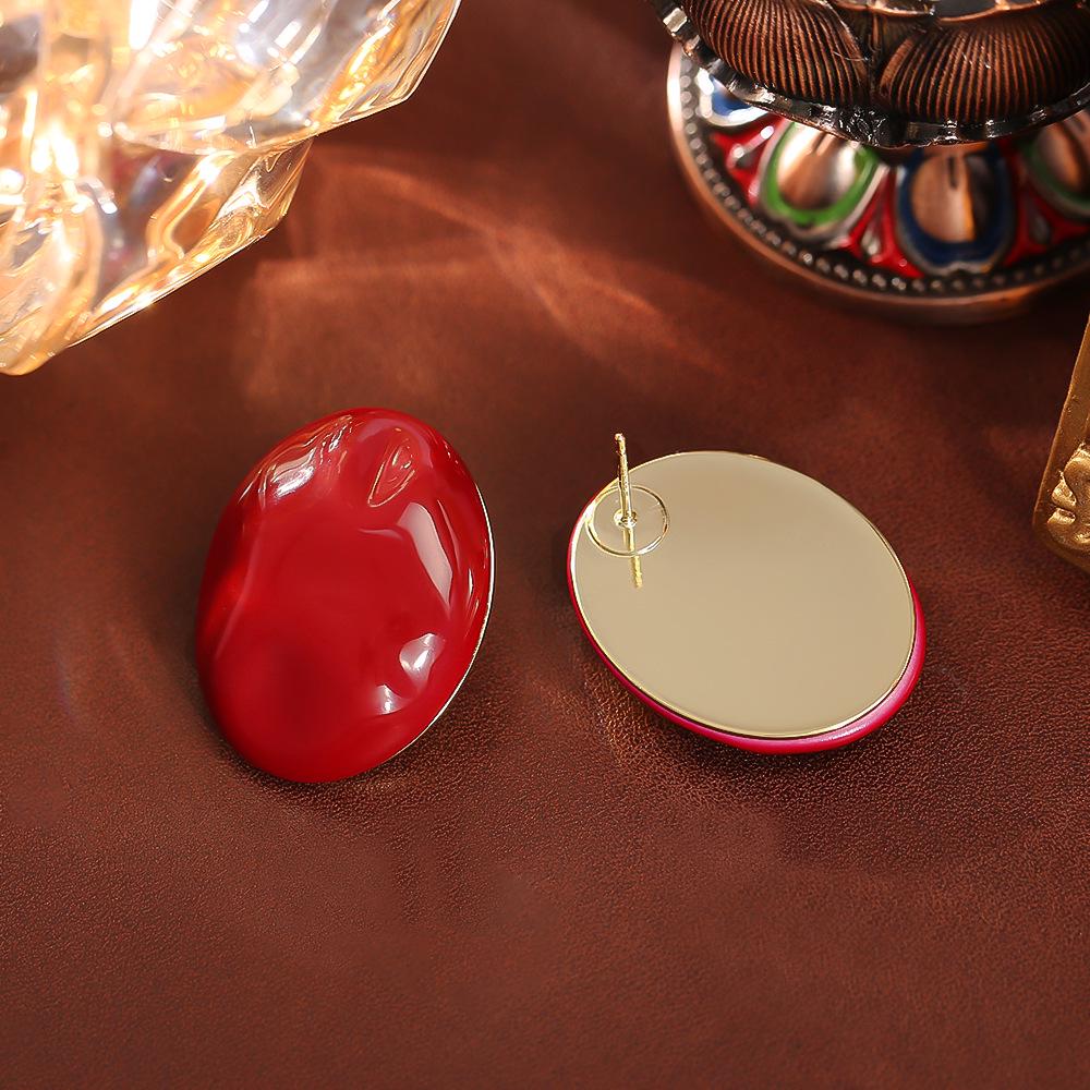 Baroque Pearl Stud Earrings - High-End Fashion, Elegant Style, 925 Silver Needle