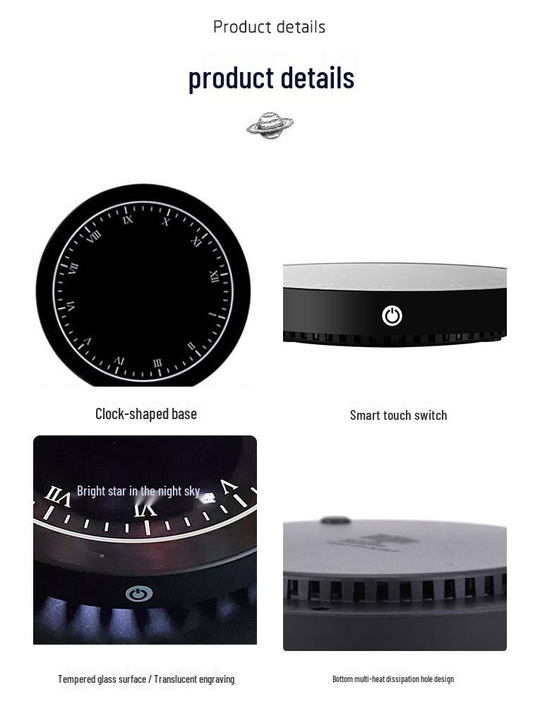 Hengyi 20CM AR Magnetic Levitation Globe - Educational Ornaments & Birthday Gifts