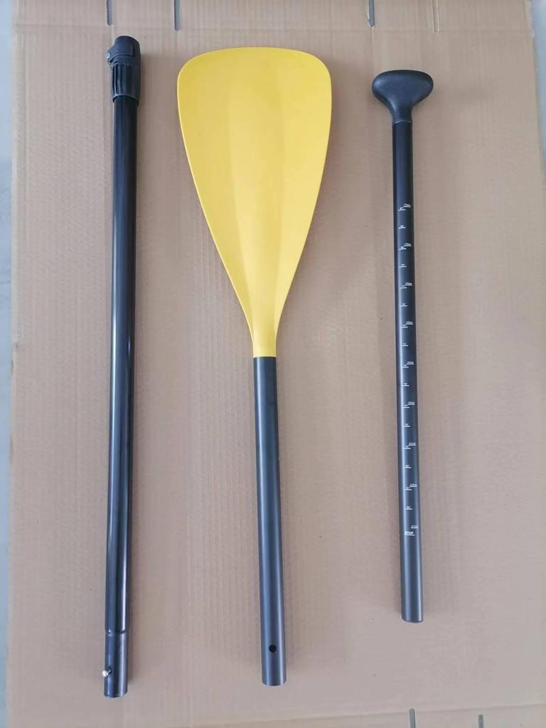 Pala Portátil Desmontable de Aluminio de Tres Secciones para Tabla de Paddle Surf/Tabla de Surf