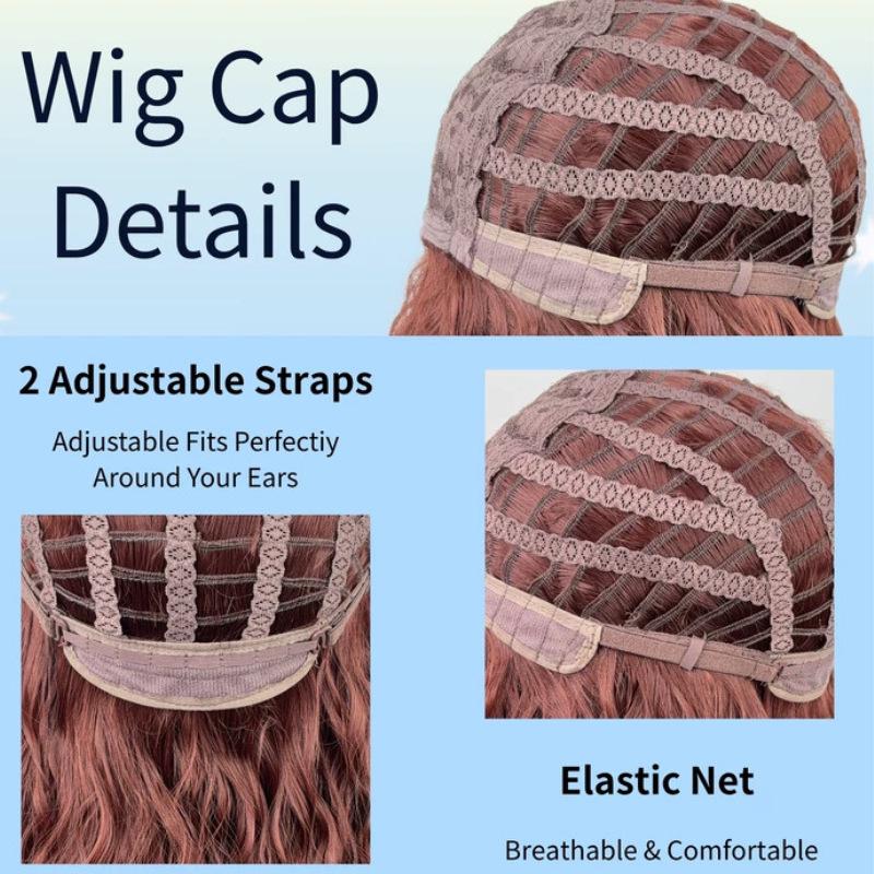 Stilvolle hitzebeständige Damen-Vollperücke: Europäisches & Amerikanisches Flauschiges Locken-Design