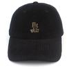 Universal Chemistry Bold Corduroy Black Ballcap Corduroy  Ball Cap