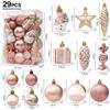 29/20Pcs Christmas Tree Balls Hanging Pendant Candy Cane Pine Cone Ornament Set Christmas Home Decoration 2024 Navidad New Year