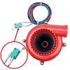 1Set Auto Scarico Elettronico Turbo Blow Off Hooter Valvola Simulatore Suono Analogico Bov